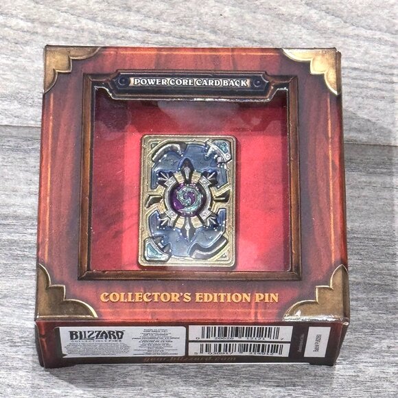 Hearthstone Power Core Card Back Collector's Edition Pin - Picture 1 of 1